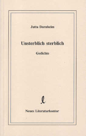 Cover des Buches Unsterblich sterblich