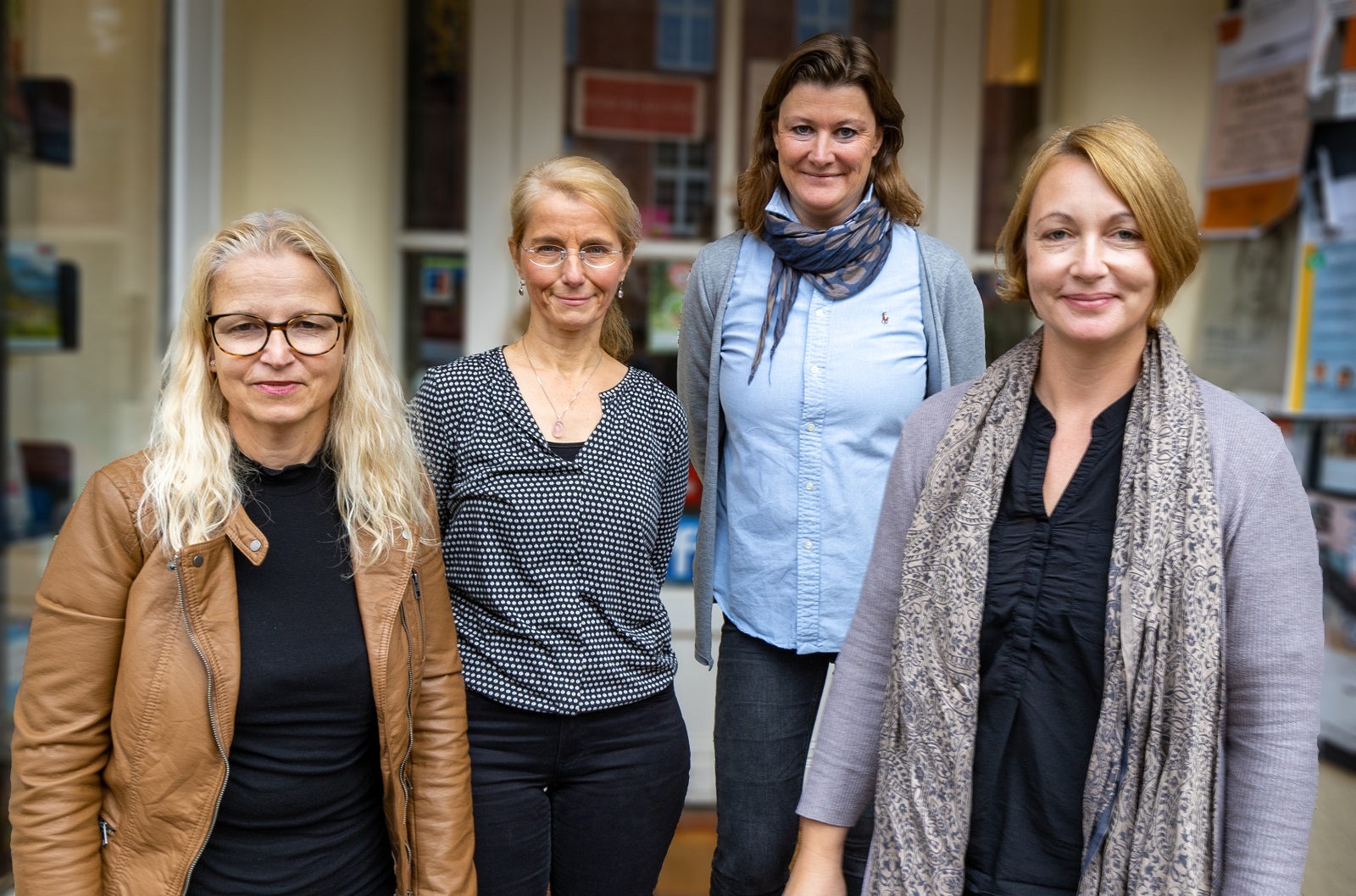Foto des Teams der Buchhandlung Lesumer Lesezeit