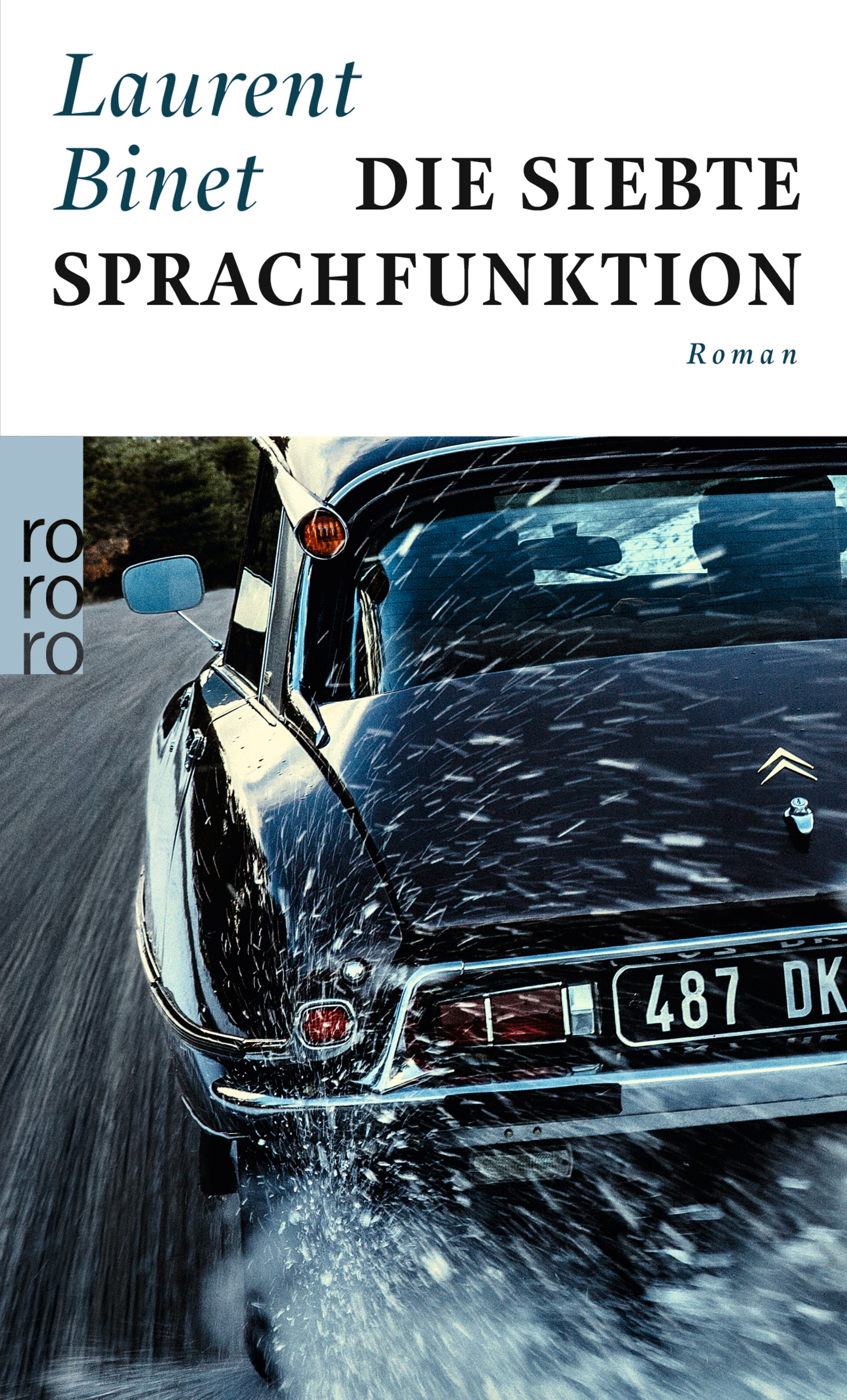 Cover des Romans "Die siebte Sprachfunktion" von Laurent Binet