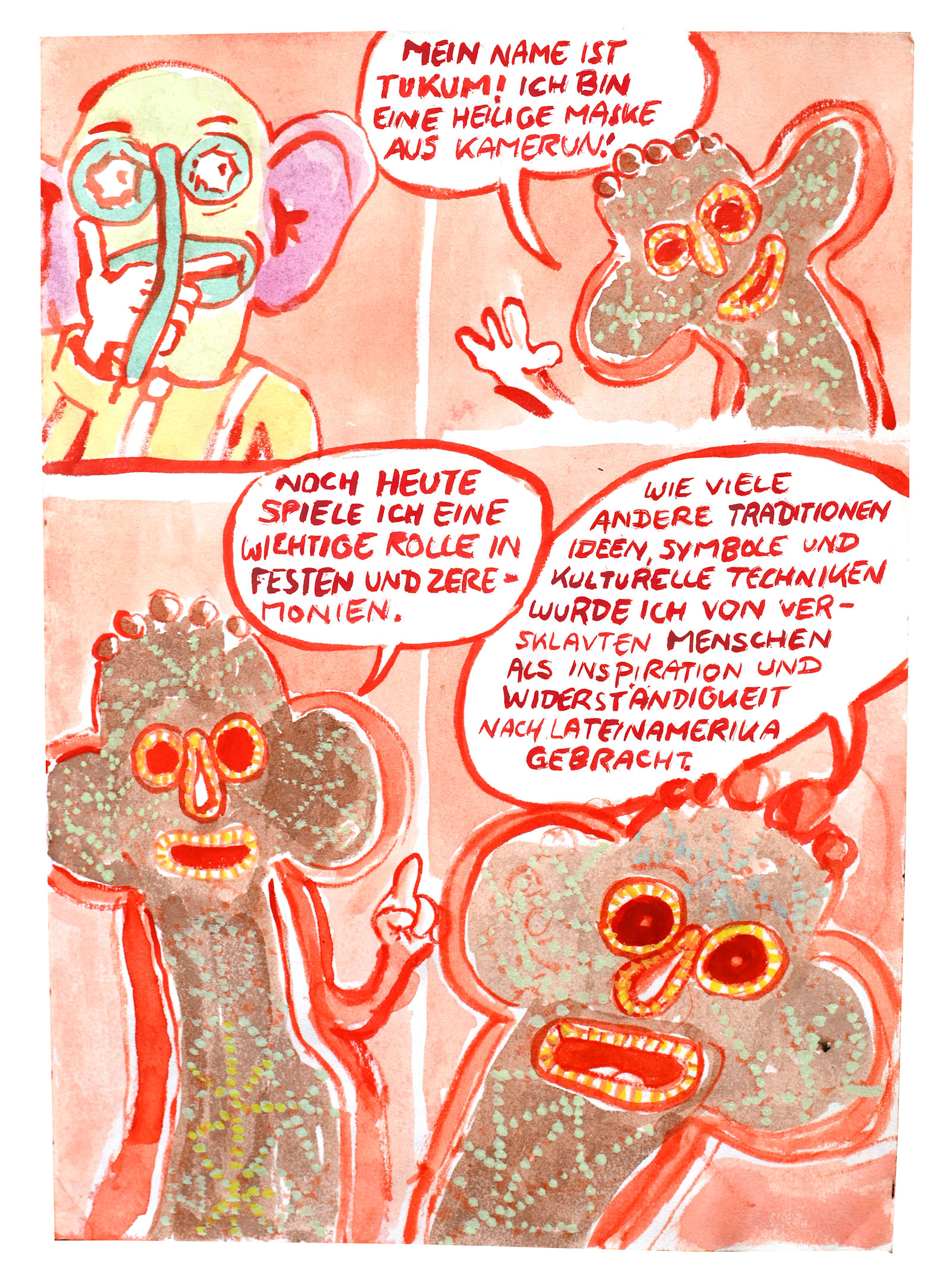 Seite 3 des Comics Lecciones Marimondeñas von Christian Diaz Orejarena