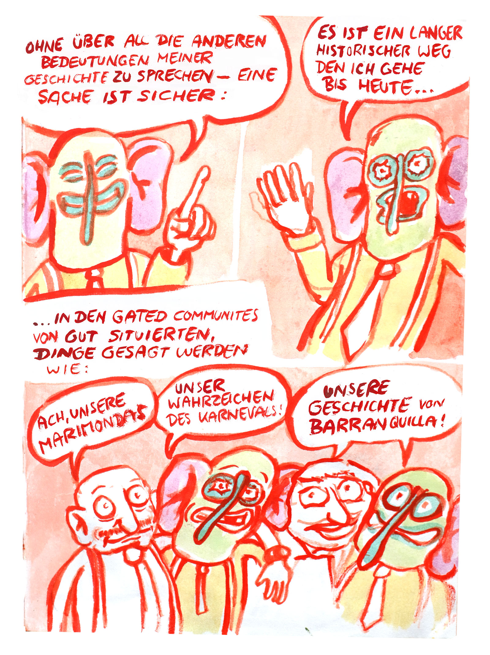 Seite 6 des Comics Lecciones Marimondeñas von Christian Diaz Orejarena