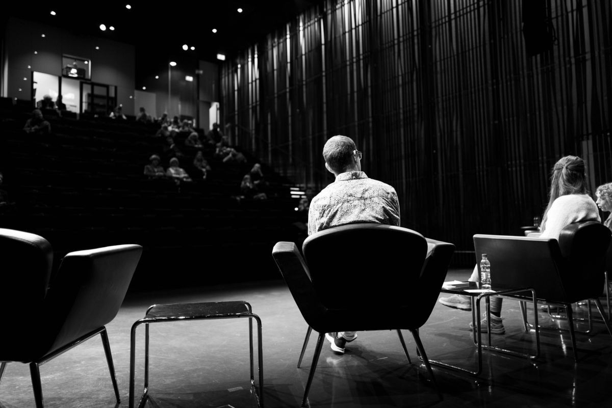 Authors on stage Reykjavík