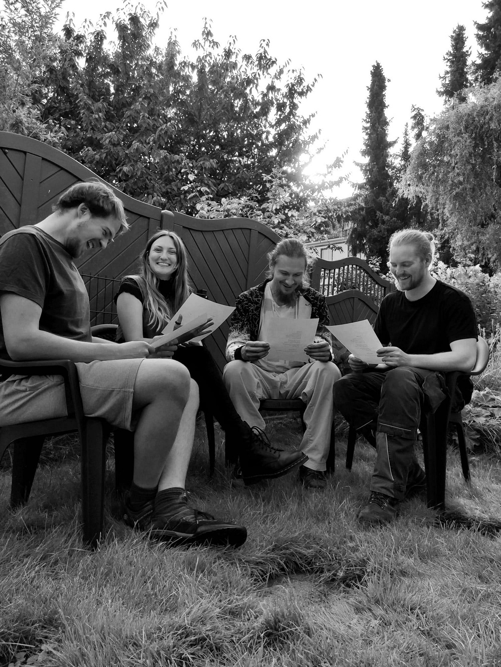 Shared Reading im Freien