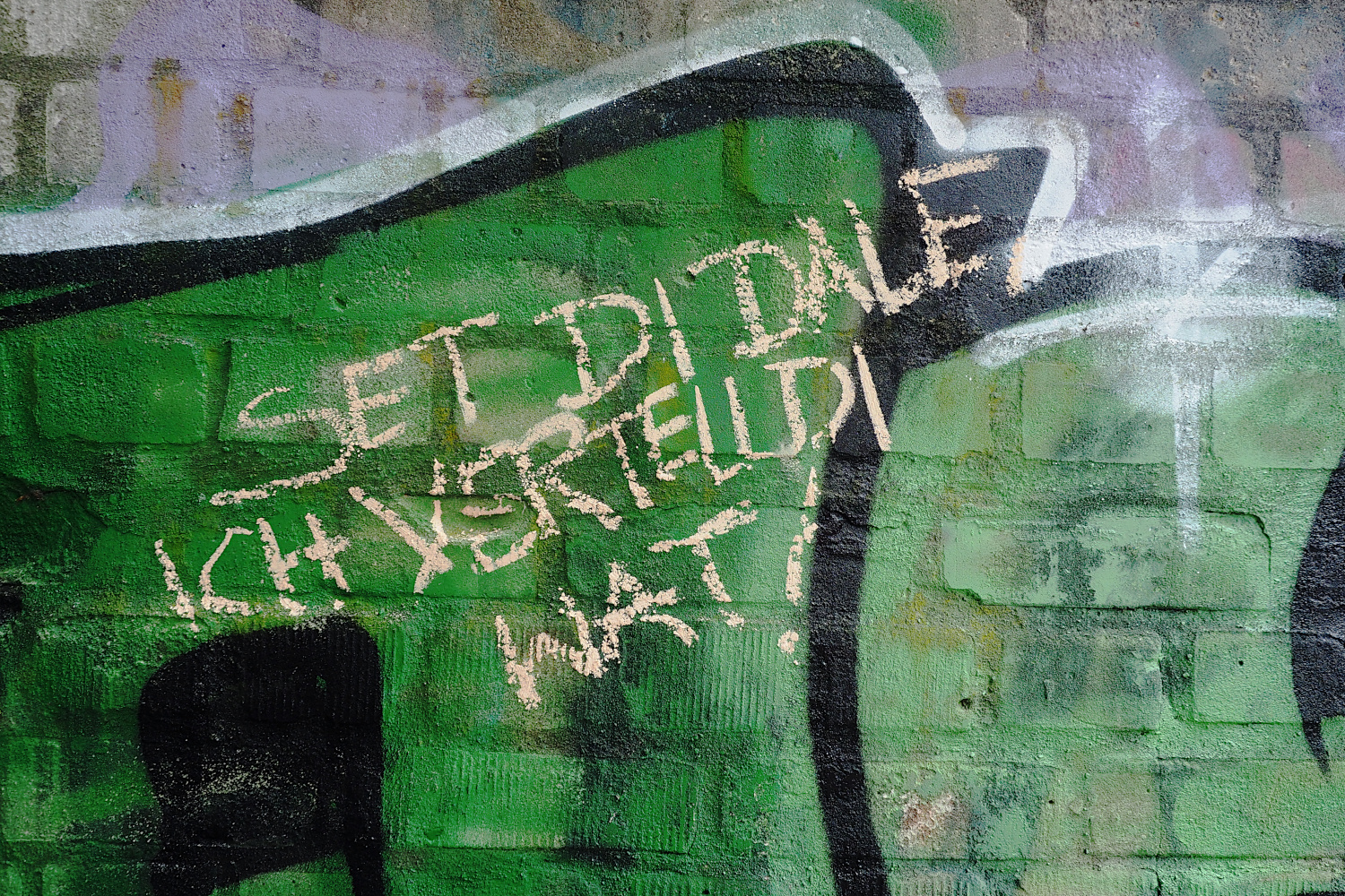 Graffitto Plattdeutsch