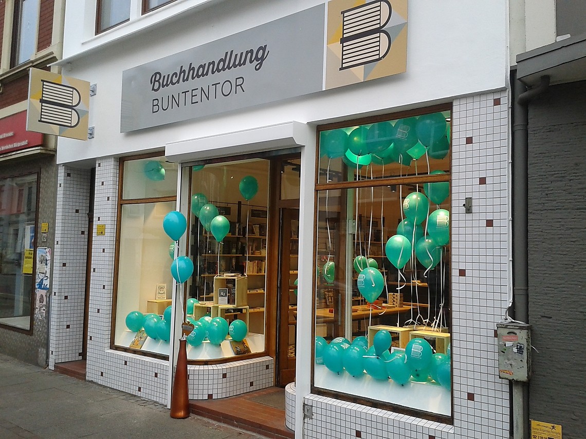Buchhandlung Buntentor von außen Foto von der Buchhandlung Buntentor