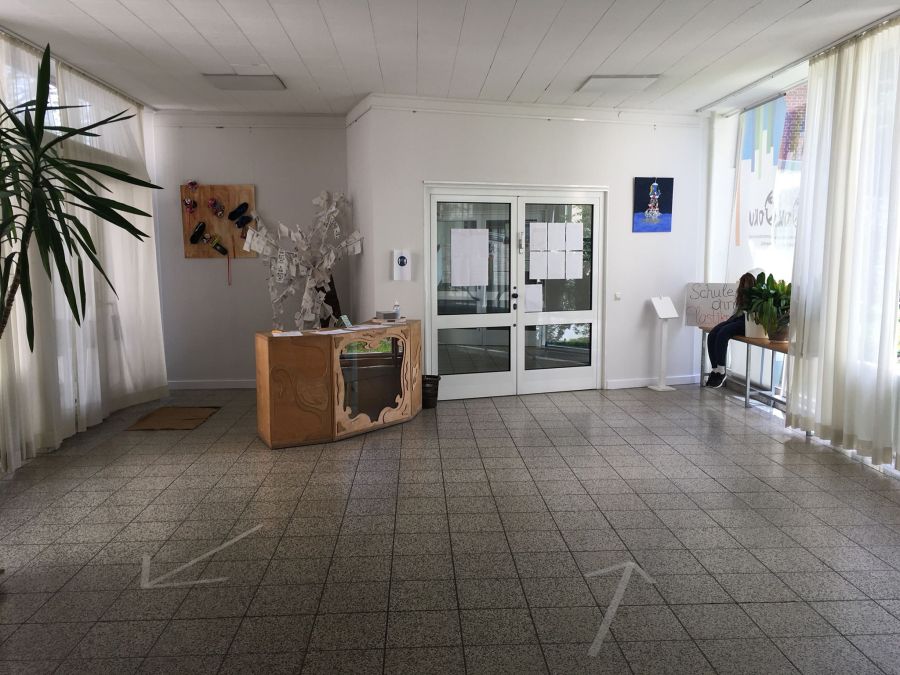 Foyer des Dokumentationszentrums Blumenthal