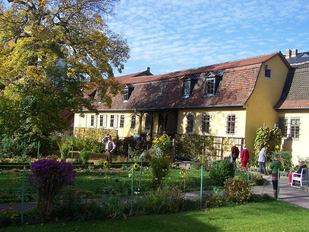 Goethes Hausgarten am Frauenplan von außen