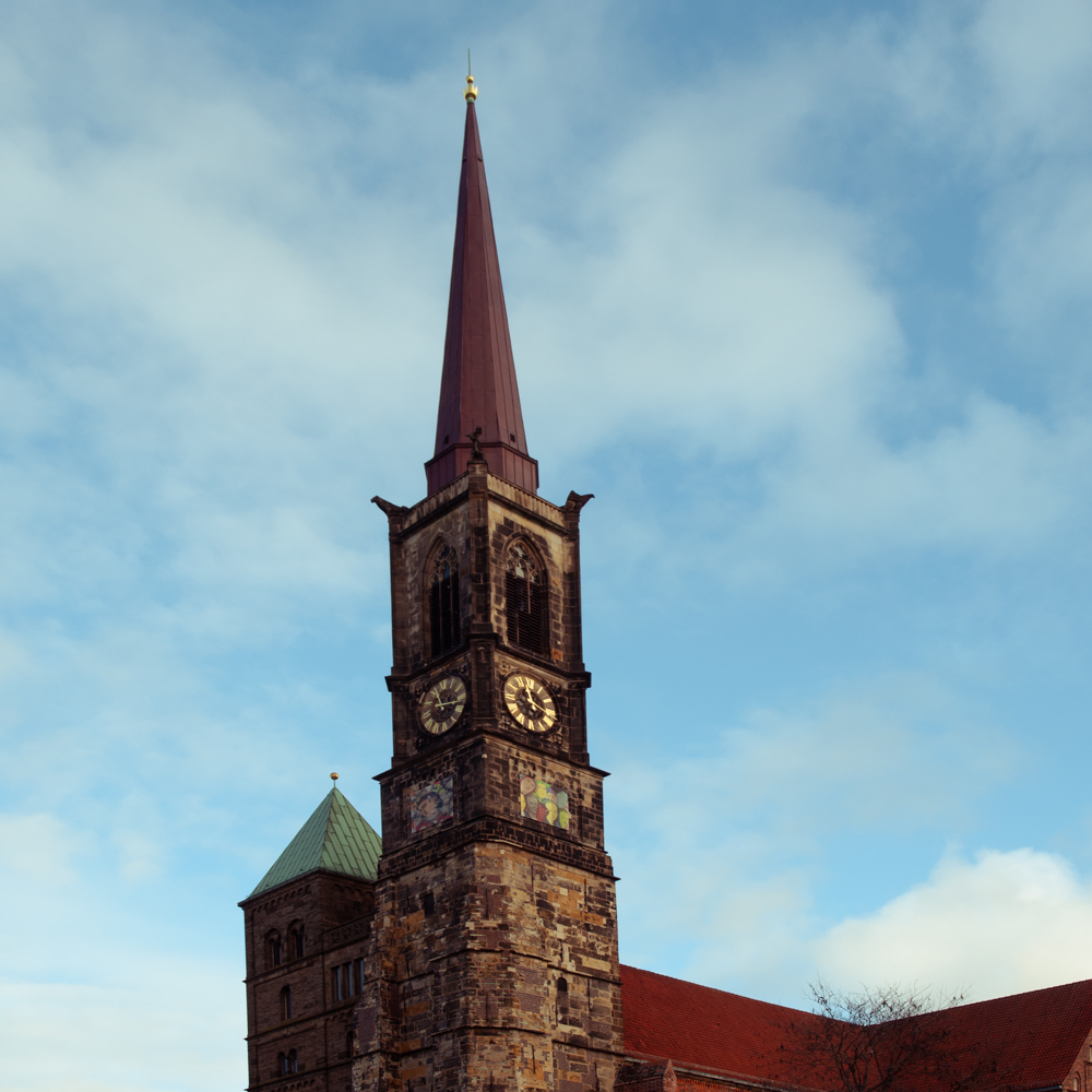 Foto von der Kulturkirsche St. Stephani von außen