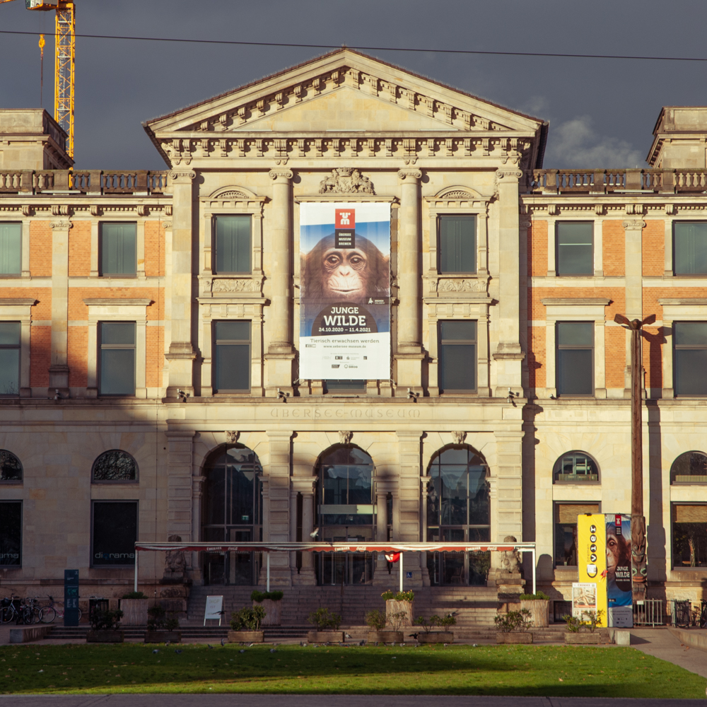 Überseemuseum Frontales Foto vom Ueberseemuseum
