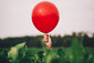 Roter Luftballon