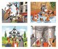 Comic über die Bremer Stadtmusikanten in Brüssel