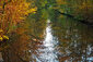 Fluss im Herbst