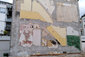 Hauswand am Abriss