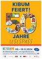 KIBUM feiert 50 Jahre Lesespaß.