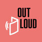 Logo der Lesereihe OUT LOUD