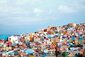 Foto von bunten Häusern auf Gran Canaria