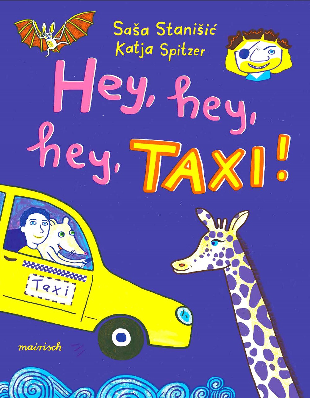 Buchcover von ,,Hey, hey, hey, Taxi!''